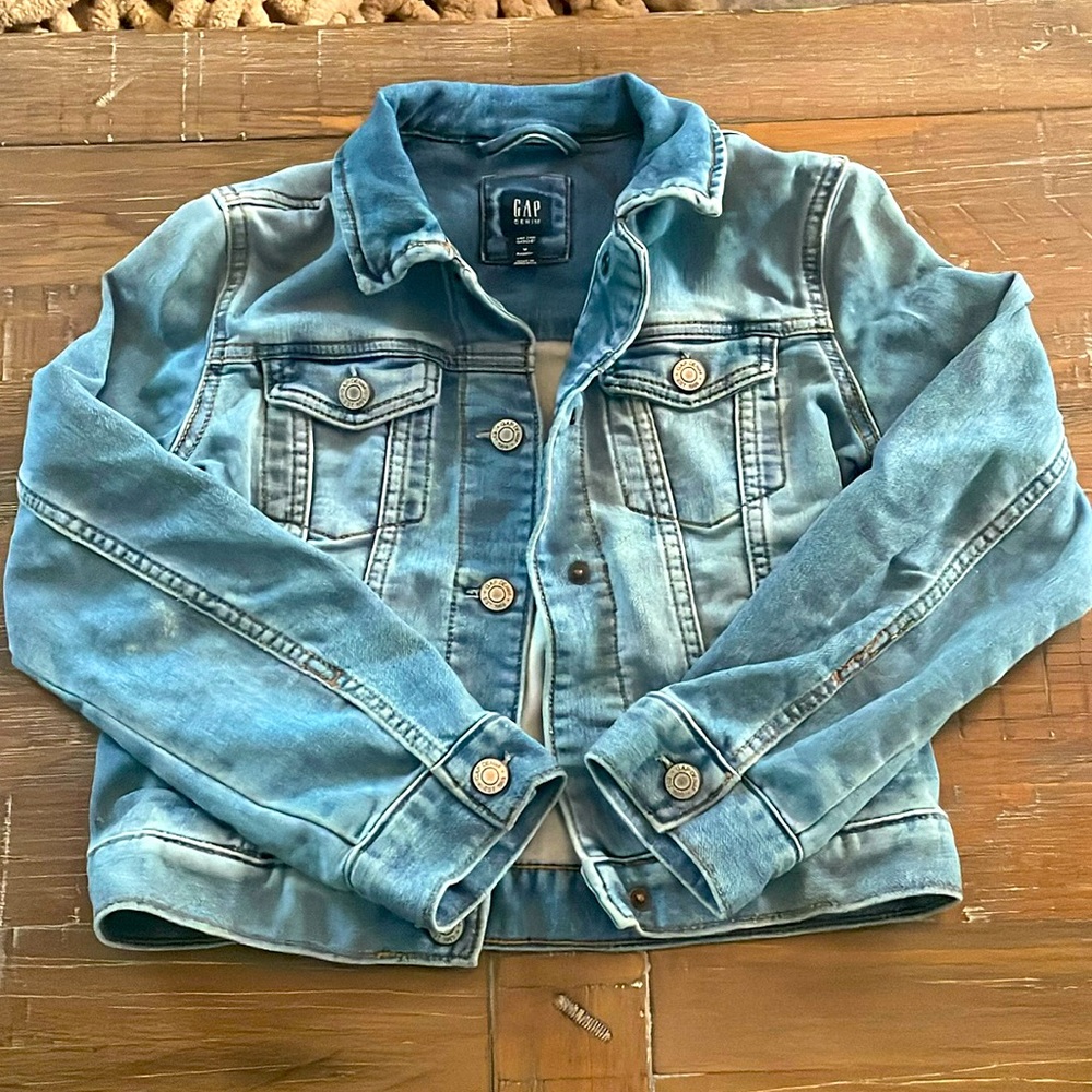 Gap denim girls jeans jacket, size M